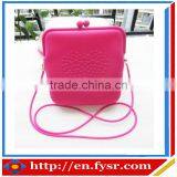 Silicone Change Purse Silicon Women Bag Silicone Bag With Tail thumbnail-1