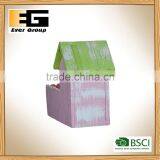 Small Wooden House Flower Pot and Garden Planter thumbnail-5