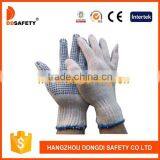 DDSAFETY 2017 Cotton Polyester Knitted Gloves With PVC Dots thumbnail-1