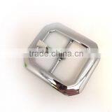 Chrome Plate Center Bar Buckle, Solid Brass Center Bar Buckle With One Prong thumbnail-1