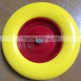 China Supplier Wheel Barrow Hand Cart Tyre and pu Wheel thumbnail-3