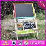 2016 New Design Double-sided Children Wooden Adjustable Drawing Board W12B103 thumbnail-2