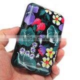 RFID Safe Card Guard Aluminum Compact Card Holder Many Prints Available thumbnail-4