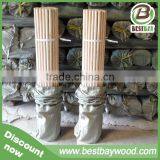 Made in China Wood Broom Stick With Italian Screw Export to Saudi Arabia thumbnail-4