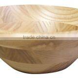 Kijihiki Keyaki Japanese Zelkova Wood Marquetry Salad Bowl Wood Bowl Made in Japan thumbnail-2