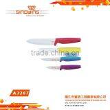 A3127 Super Quality Lightweight Stainless Steel Kitchen Knife Set With Plastic Handle thumbnail-5