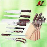 Forged Colourful Handle Knife Block Set thumbnail-1