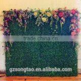 Selling as Hot Cake Artificial Flower Cloth Flower Wall for Wedding Decoration thumbnail-6