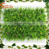 New Hot sale ST High Quality green Artificial Boxwood Grass Mat/ boxwood hedge (high density)