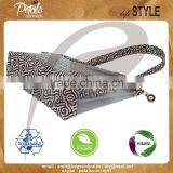 Transparent See Through Hand Bag With Removable Travel Bag - Made From Canvas With Exclusive Print & With Hand Bead Work - Hot thumbnail-6