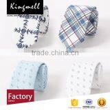 Custom Digital Printed 100% Cotton Men Tie Your Own Brand Tie thumbnail-1
