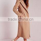 OEM Service Best Selling Lady Oversized Camel Winter Coat thumbnail-3