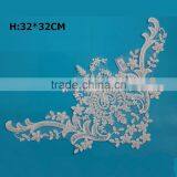 Golden Embroidery Collar Trims Sewing On Patches thumbnail-1