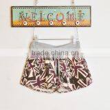 2016 Fashionable Hotsale Allover Print Single Jersey Ladie's Short thumbnail-5