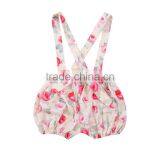 Baby Suspender Shorts in Girl Clothing Sets /baby Short Sleevesuit With Headband thumbnail-2