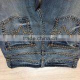 GZY Stock Slassical Dark Or Light Blue Jeans Men For 2017 Denim thumbnail-4