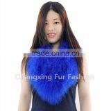 CX-A-52H 2016 Latest Detachable Real Mongolian Lamb Fur Lace-Up Collar thumbnail-4