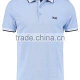 MGOO Excellent Cotton Spandex Polo Shirt Three Buttons Plain Dry Fit Golf Polo Shirts For Men thumbnail-5