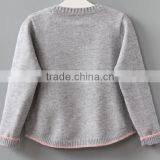 Kids Girls Rainbow Comfy 100% Cotton Button Down Cardigan Sweater thumbnail-6