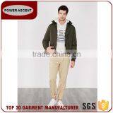 Latest Design Trim Hoody Casual Men Padding Quiltted Jacket For Sale thumbnail-6