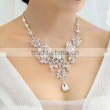 Zm34114a Fashion Women Jewelry Bridal Earrings Necklace Set thumbnail-2