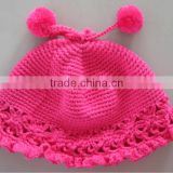 Lovely custom crochet baby hat