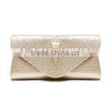 Women Clutch Bags Vintage Leather Crocodile Pattern Envelope Shoulder Ladies Small Messenger Bag thumbnail-4
