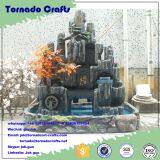 2017 Newly Shop Decoration Indoor Artificial Waterfall Rockery Waterfall Fountain thumbnail-3
