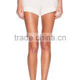 Wholesale Plain Cotton Pajamas With Sexy Short Nighty thumbnail-3