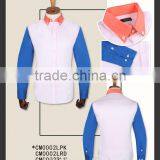 Latest 100% Cotton Colorful Casual New Fashion Shirts for Young Men thumbnail-1