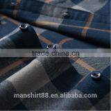 2017 Men Shirts 100% Cotton Dress Shirt Men Flannel Shirts thumbnail-3