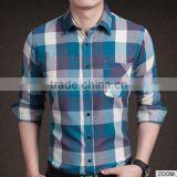 2015 Autumn New Shirt Plaid Shirt Cotton Shirt Man Shirt Men's Clothing thumbnail-2