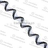 2017 Metallic Yarn Zig Zag Lace Trimming 005 thumbnail-1