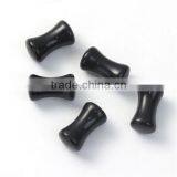 5mm Acrylic Ear Stretcher Expander Bobbin Black Custom Ear Expander thumbnail-1