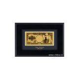 Japan Gold Banknote Wooden Frame thumbnail-1