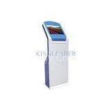Information Touch Screen Kiosk , Free Standing Public Internet Kiosks