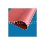 Red Silicone Coated Fiberglass Cloth , Water / Corrosion Resistance thumbnail-1