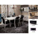 High Quality Solid Wood Dining Sets Dining Table Chair Home Furniture thumbnail-1
