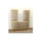 Custom Wooden Display Stands , Durable Wine Shelf For Chateau thumbnail-1