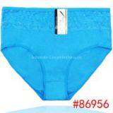 2015 New High Waist Laced Cotton Women Underwear Mama Size Brief Lady Panties Lady Stretch Cotton Knickers Lingerie Intimate thumbnail-1