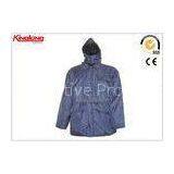 100% Taslon Nylon Polyester Winter Workwear , Full Protective Wind Resistant Jacket