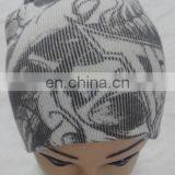 2017 Fashional Super Soft Cozy Warm Printed Hat Without Pompom thumbnail-3