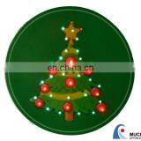 Fancy Christmas Tree Led Badge