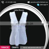 Wholesale OEM Summer Women Blouse and Tops thumbnail-3