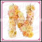 Aidocrystal Home Decoration Silk Orchid Rose Bouquets Letter Wedding Green Artifical Flowers Decor thumbnail-5