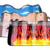 PE Bubble Colourful Front Window Sunshade thumbnail-2