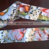sublimation printed socks in sushi pattern