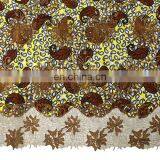 2016 Unique African Print With Tulle Fabric for Women thumbnail-2