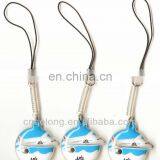 Advertising Printable Custom Company Logo PVC+microfiber Mobile Phone Screen Cleaner