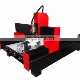 SUNRISE Wood MDF Engraving Cutting Aluminum Copper Steel Metal 3D Relief On Marble Granite Stone CNC Router With Rotary System